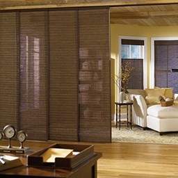 Alternate image for Woven Wood Sliding Panels