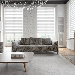 Alternate image for Motorized Zebra Shades