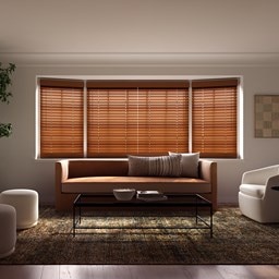 2 1/2 Inch Wood Blinds
