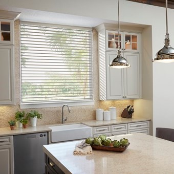 Alternate image for Motorized Light Filtering Sheer Shades
