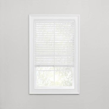Alternate image for Trademark Cordless S-Curve 2 Inch Faux Wood Vinyl Blinds