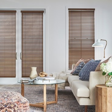 Cordless 2 Inch Classic Faux Wood Blind