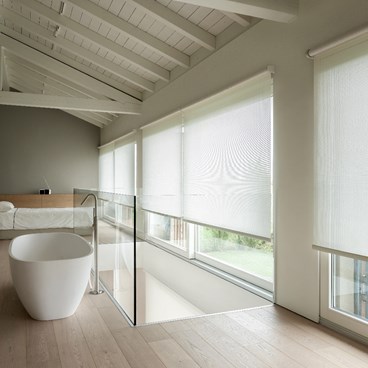 Motorized Solar Roller Shades