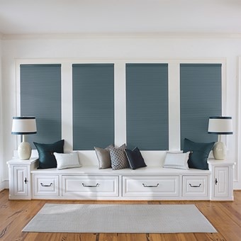 No Drill Blackout Cellular Shades