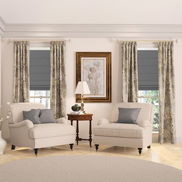 Motorized Roman Shades