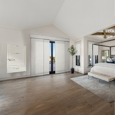 Alternate image for Woven Wood Sliding Panels