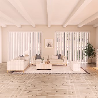 Legacy Faux Wood Vertical Blinds