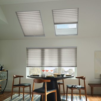Pleated Skylight Shades