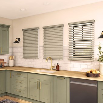 Trademark 2 Inch Faux Wood Blinds
