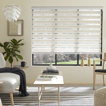 Motorized Zebra Shades