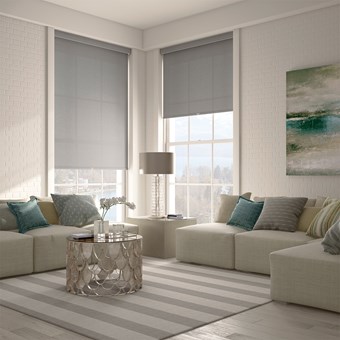 Motorized Solar Roller Shades