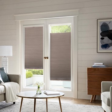 Legacy French Door Blackout Cellular Shades