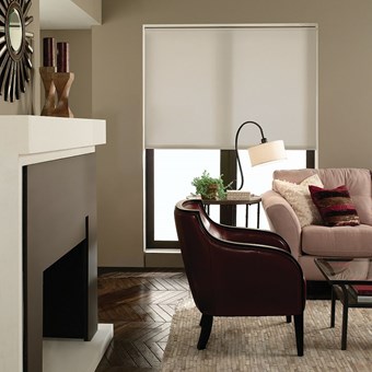 Motorized Light Filtering Roller Shades