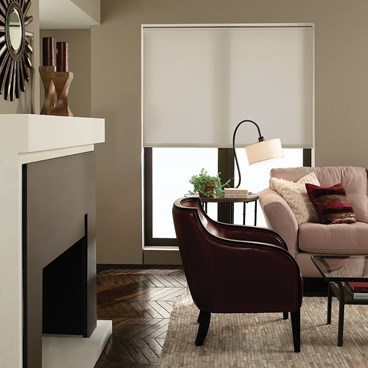 Motorized Light Filtering Roller Shades