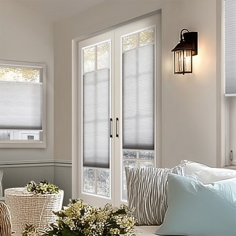 Alternate image for Legacy French Door Light Filtering Cellular Shades