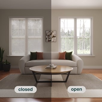 Alternate image for LightBlocker 1/2 Inch Mini Blinds
