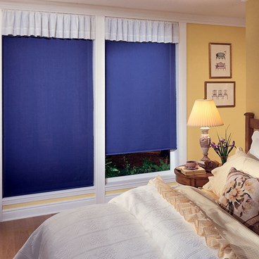 Alternate image for Advantage Blackout Vinyl Roller Shades