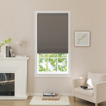 No Drill Room Darkening Cellular Shades