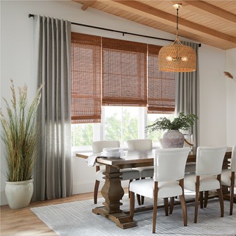 Advantage Cordless Woven Wood Shades