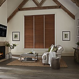 Motorized 2 Inch Faux Wood Blinds