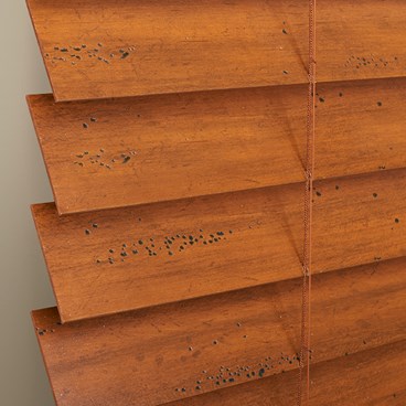 Alternate image for Motorized 2 1/2 Inch Real Wood Blinds