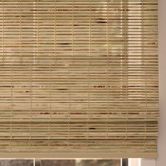 Alternate image for Advantage Cordless Woven Wood Shades