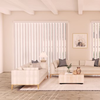 Alternate image for Legacy Faux Wood Vertical Blinds