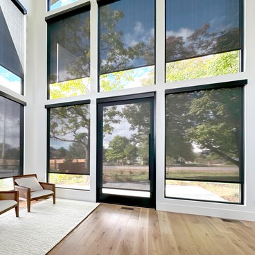 Alternate image for Luxe Premium Solar Interior Roller Shade