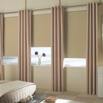 Motorized Blackout Roller Shades