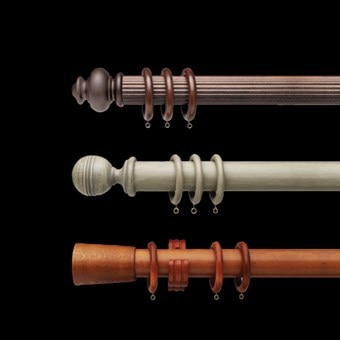 Prestige 2 Inch Custom Wood Drapery Hardware