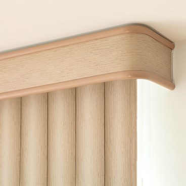 Alternate image for S Curved PVC Vertical Blinds