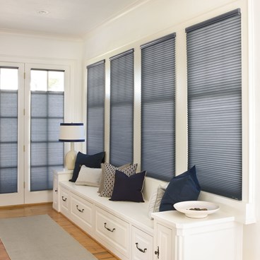 Motorized Light Filtering Cellular Shades