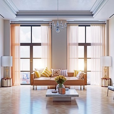 Alternate image for Prestige Custom Wood Traversing Drapery Hardware