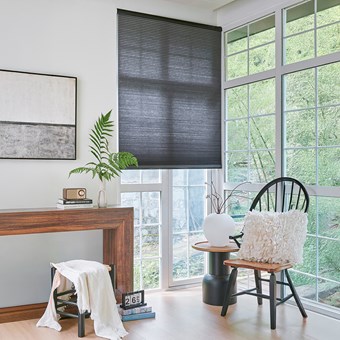 Alternate image for No Drill Light Filtering Cellular Shades