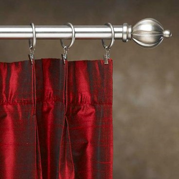 Alternate image for Trademark 1 Inch Adjustable Metal Drapery Hardware