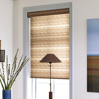 Alternate image for Faux Woven Roller Shades