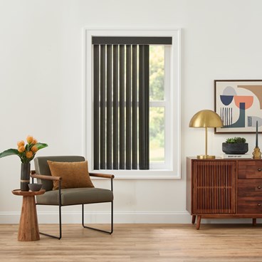 Alternate image for Trademark Fabric Vertical Blinds