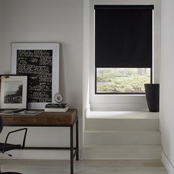 Advantage Blackout Vinyl Roller Shades