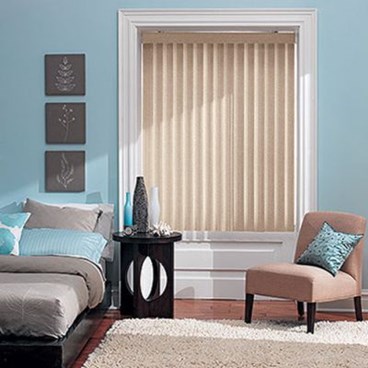 Alternate image for S-Shaped Vinyl Vertical Blinds