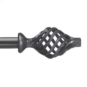 Legacy 1 Inch Custom Wrought Iron Drapery Hardware
