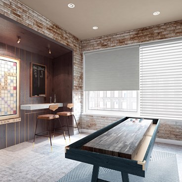 Alternate image for Motorized Light Dimming Sheer Shades