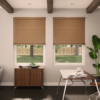 Alternate image for Prestige 2 1/2 Inch Faux Wood Blinds