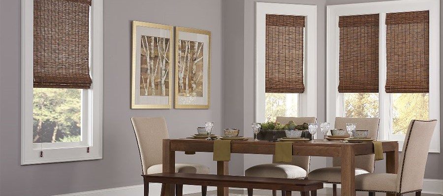 Bella View Trademark Woven Wood Shade