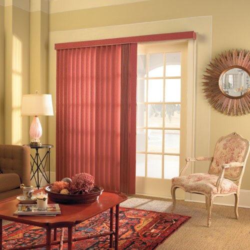 fabric vertical blind