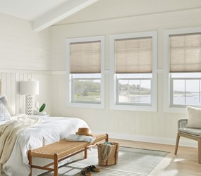 Custom Wood Window Blinds |  | 24 x 36 | True White | Motorization options