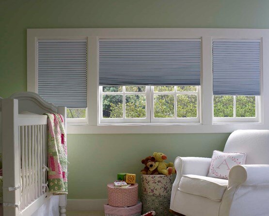 signature black out cell shade in sugarplum with the trilight option in beige cordless lift option signature blackout cell shade - Blackout Cellular Shades signature black out cell shade in sugarplum with the trilight option in beige cordless lift option signature blackout cell shade - Blackout Cellular Shades