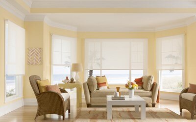 Bali Solar Shades Americanblinds Solar Shade Shown In Color Lucerne 5 White 40461