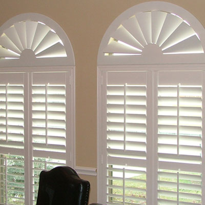 Half moon window deals shade