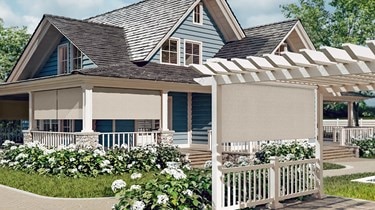 Coolaroo Outdoor Solar Shades | American Blinds