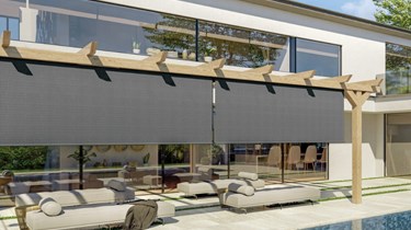 Coolaroo Signature+ with HeatShield Exterior Roller Shades